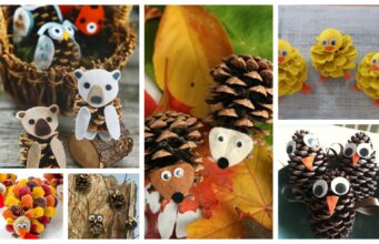 25 nádherných zvířátek vytvořených z nasbíraných šišek: Do tvoření zapojte i děti 25 nádherných zvířátek ze šišek