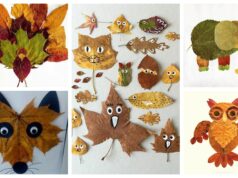 Tvoření pro děti: Využijte popadané podzimní listí k vytvoření krásných zvířátek