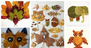 Tvoření pro děti: Využijte popadané podzimní listí k vytvoření krásných zvířátek
