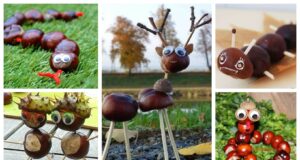 Sezóna kaštanů se blíží: Prohlédněte si více než 30 inspirací na tvoření pro děti! Tvoření pro děti z kaštanů