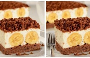 Jednoduchý banánový koláč z hrnečku “Krtkův plech”