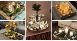 neutrácejte za drahé dekorace: ozdoby stačí naskládat na tác