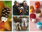 Podzimní tvoření pro děti: - zvířátka ze šišek