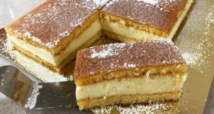 Vanilkové řezy s citrónovou glazurou – všichni chtějí recept vanilkové řezy s citrónovou glazurou – všichni chtějí recept