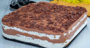 Geniální nepečený šlehačkový koláč s mascarpone a nutellou ze 6 surovin, který je připraven za pár minut geniální nepečený koláč ze 6 surovin, který je připraven za pár minut
