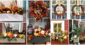 inspirace na okenní výzdobu pro celé podzimní období