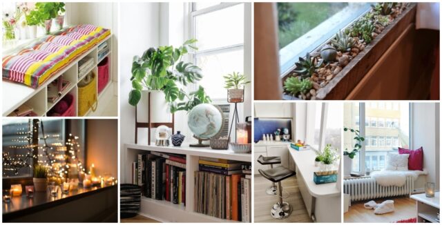 Inspirace na zkrašlit parapet