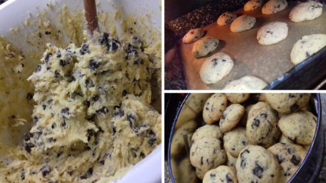ty nejlepší domácí cookies sušenky s čokoládou