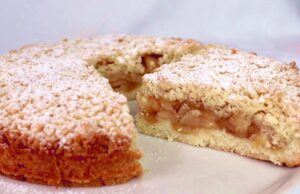 jablečný koláč s drobenkou – rychlý a jednoduchý recept