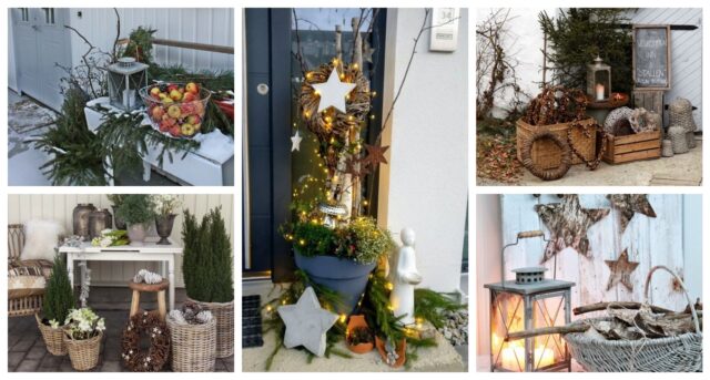 zimní balkóny a terasy – 20+ inspirací na krásnou výzdobu