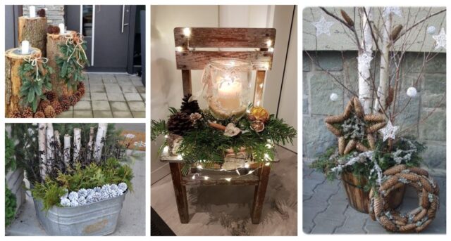 zapomeňte na klasický věnec na dveře: nápady před vchodové dveře