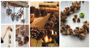 Zadarmo a za 15 minut! Vyrobte si přírodní řetěz ze šišek, který vydrží celou zimu vyrobte si přírodní řetěz ze šišek: skvělý doplněk na zimní období
