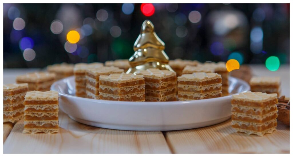 griliášové řezy – recept na vánoční cukroví