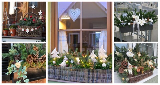 krásná výzdoba parapetů na zimní měsíce – inspirujte se krásná výzdoba parapetů na zimní měsíce – inspirujte se