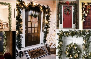 vykouzlete si sváteční atmosféru vánoční girlandou kolem vašich dveří!