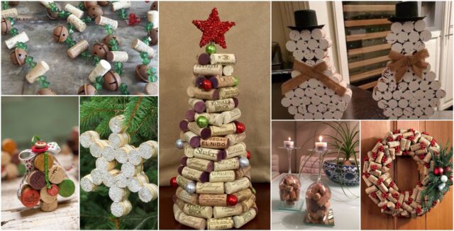 Levné nápady na vánoční ozdoby a dekorace z korkových zátek! Levné nápady na vánoční ozdoby a dekorace z korkových zátek!