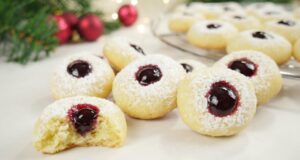 vynikající sušenky s džemem – recept na vánoční cukroví