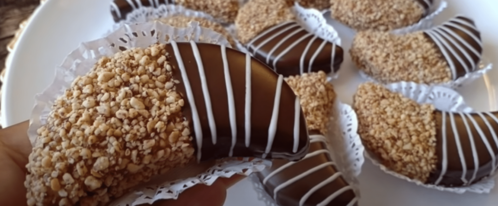 linecké mesiačiky z bieleho jogurtu a bez vajec – recept na vianočné pečivo