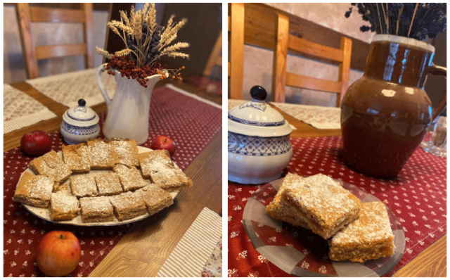 naprosto vynikající linecké řezy s jablečnou náplní – to musíte vyzkoušet!