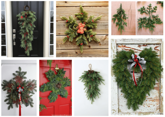 jednoduché zimní dekorace, na které vám postačí klasické jehličí!