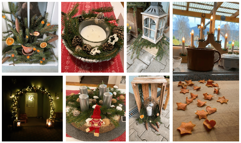 vánoční atmosféra u našich čtenářů: 20+ krásných dekorací, které vám dodají inspiraci!