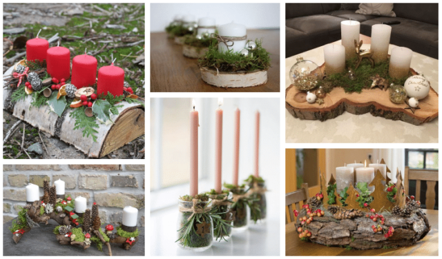 Inspirace na krásné adventní dekorace