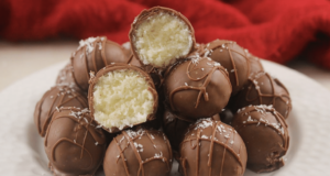 Nepečené kokosky ze 3 surovin: Rychlý a snadný recept na cukroví