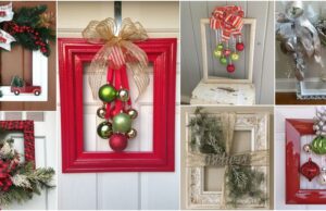 staré rámečky jsou skvělým prvkem k dekoračním účelům: vánoční inspirace pro vás!