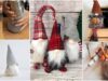 snadný návod na výrobu kouzelných skřítků z ponožek a rýže: krásná vánoční dekorace!
