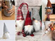 snadný návod na výrobu kouzelných skřítků z ponožek a rýže: krásná vánoční dekorace!