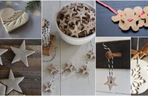 kouzelné inspirace a návod k výrobě vánočních ornamentů ze slaného těsta!