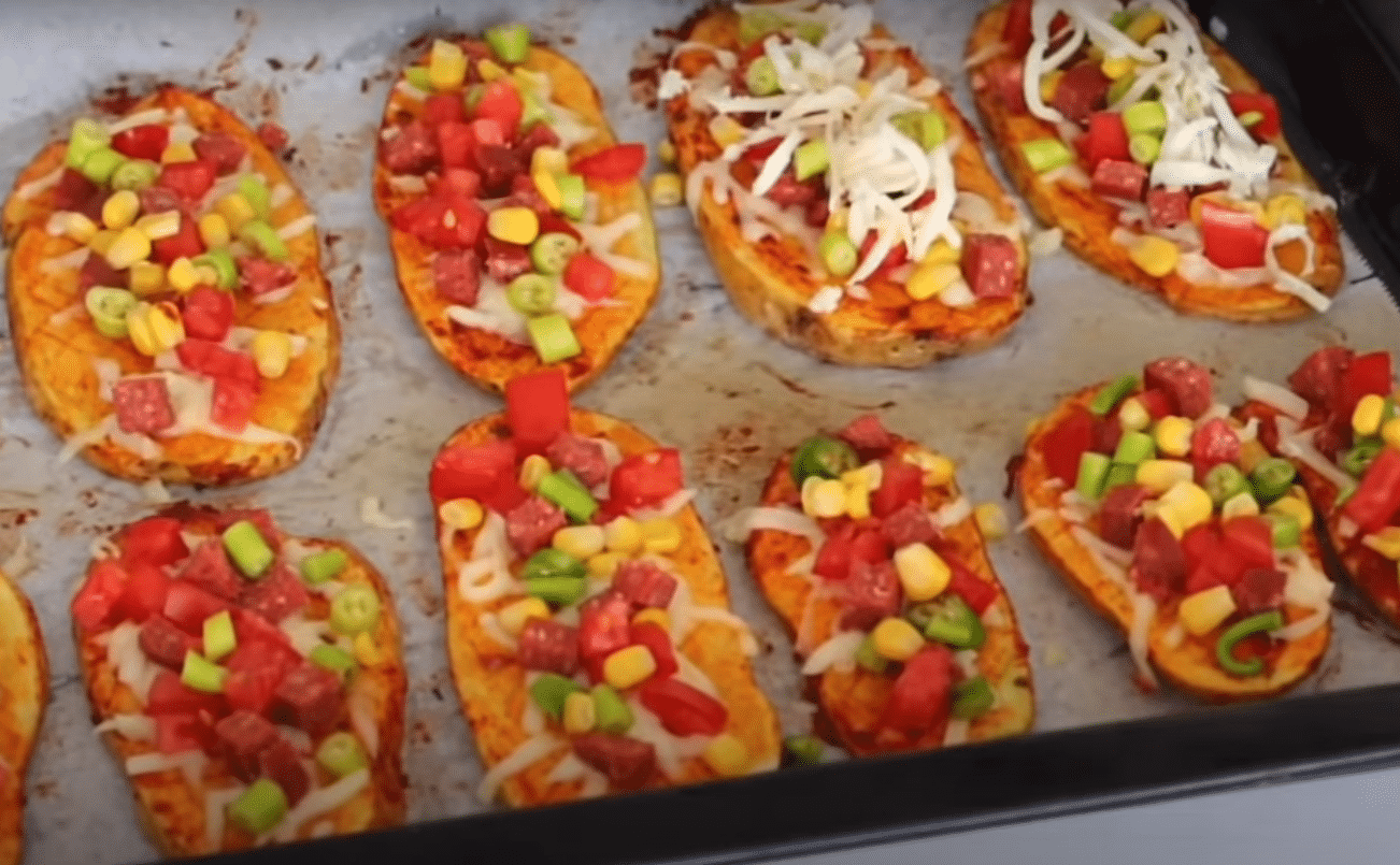 vynikající bramborové mini pizzy: bleskurychlá příprava!