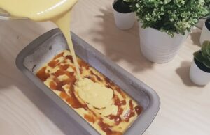 Recept na rozlitý koláč po naplnění marmeládou