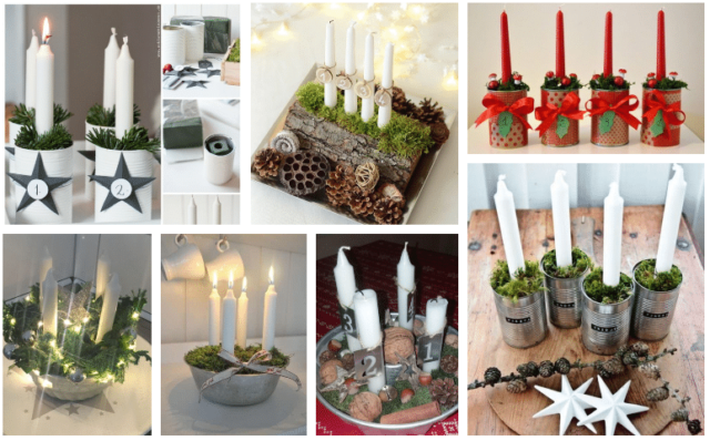nápady a inspirace, jak využít dlouhé adventní svíčky – vybere si každý!
