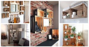 Proměna, co vás dostane! Dřevěné bedýnky: 20+ nápadů na nábytek do každé místnosti Nábytek do domácnosti z dřevěných bedýnek