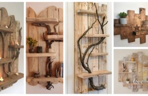 využijte starou dřevěnou paletu a obyčejné větve – krásné nástěnné dekorace