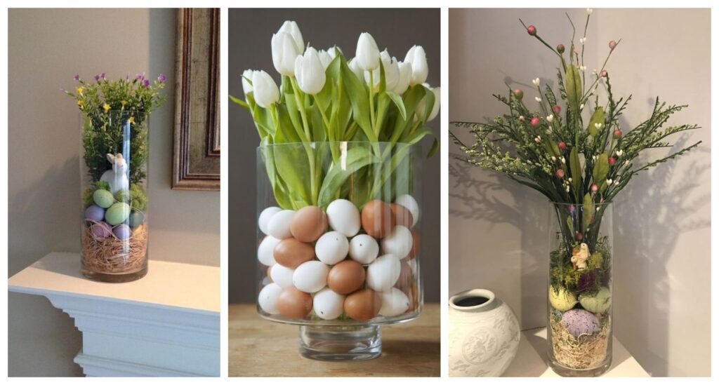 neutrácejte letos za drahé jarní dekorace – ozdoby stačí vložit do skleněné nádoby