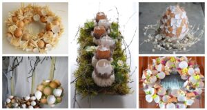proměňte vaječné skořápky v krásné jarní dekorace – 25+ inspirací, které vás budou těšit