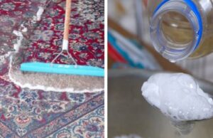 Osvědčený triky, jak vyčistit špinavý koberec bez použití čisticích prostředků