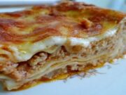 domácí lasagne z mletého vepřového masa