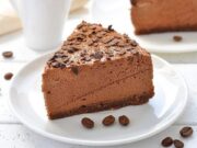 Čokoládovo-tvarohový koláč bez pečení POUZE ZE TŘÍ SUROVIN
