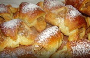 jablečno-skořicové croissanty bez kynutí: ty z obchodu se na ně nechytají!