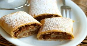 lahodný domácí jablečný závin, který je jako od babičky