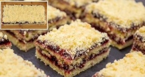Vrstvený linecký koláč s marmeládou – vynikající chuť a rychlá příprava