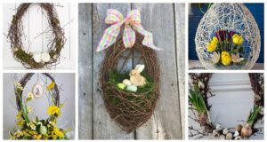 dekorace ve tvaru vejce – nalaďte svůj domov na veselou jarní vlnu