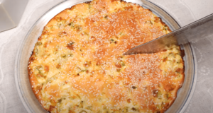 fantastický koláč na slaný způsob se smetanou vejci a mnoho dalšího!