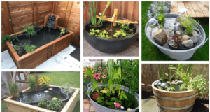 Inspirace na nadcházející zahrádkářskou sezonu: 20+ zahradních jezírek z dřevěných a plechových van! inspirace na nadcházející zahrádkářskou sezonu: 20+ zahradních jezírek z dřevěných a plechových van!