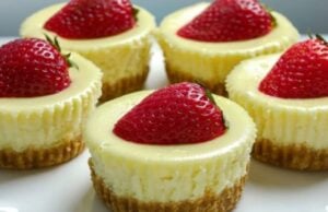 Návštěvník byl ohromen a okamžitě požádal o recept: Slavný, krémový mini cheesecake