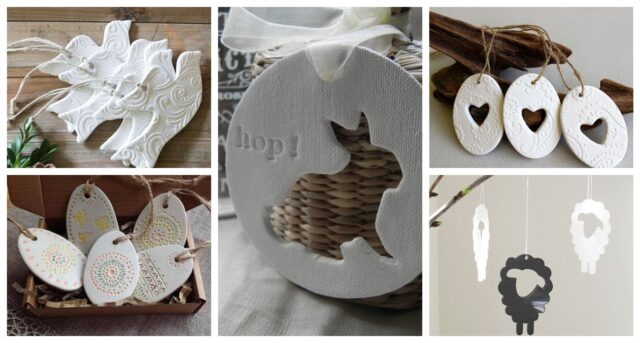 kouzlo studeného porcelánu – jarní dekorace ze škrobu a jedlé sody kouzlo studeného porcelánu – jarní dekorace ze škrobu a jedlé sody