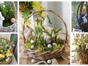 Starý košík, nový život: 3 způsoby, jak proměnit proutí v luxusní jarní aranžmá pro terasu i obývák máte doma proutěný košík? proměňte ho v krásnou dekoraci na jarní měsíce